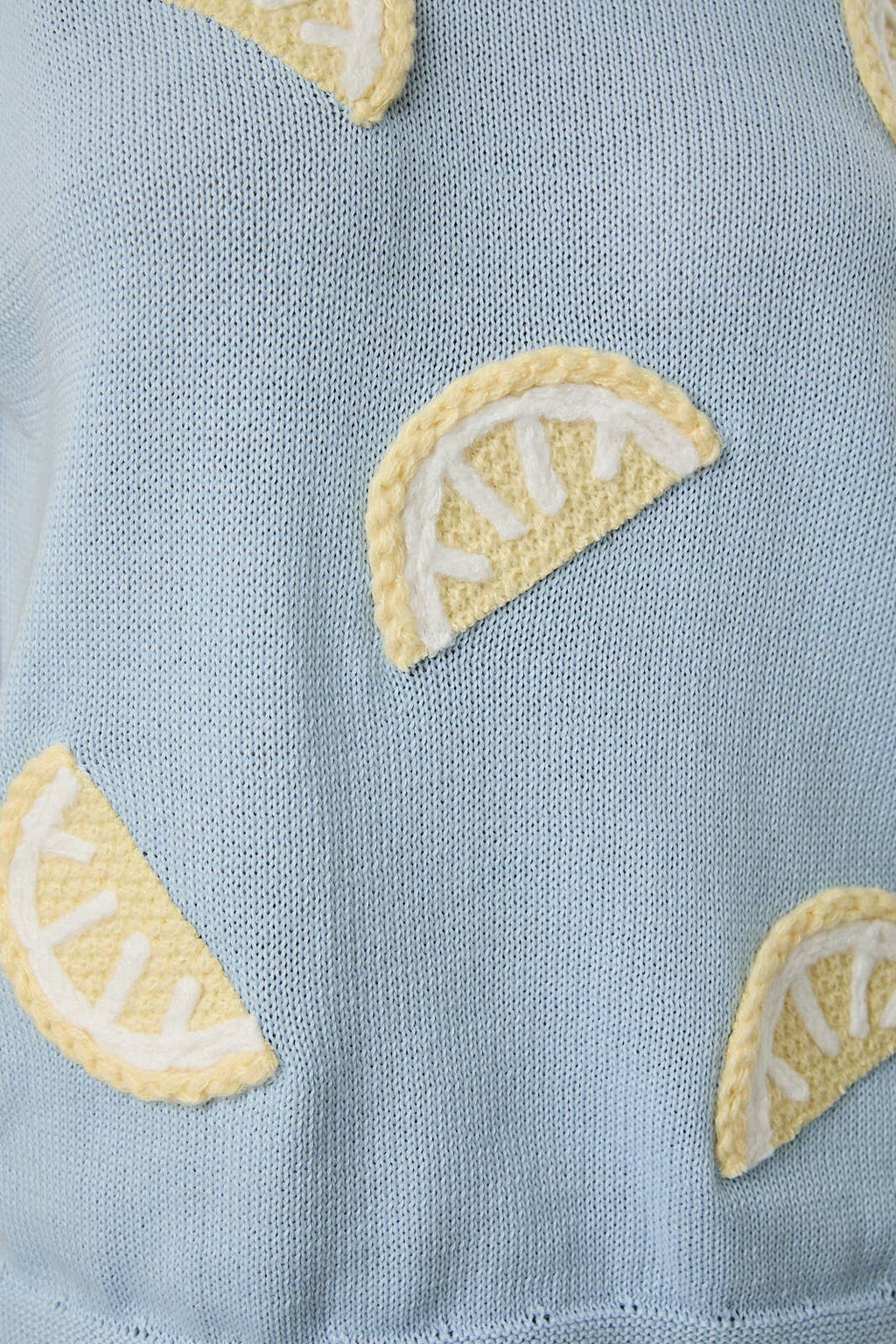 Blusa de punto con limas