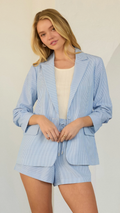 Set blazer y short