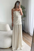 Vestido ceremonia lino