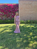 Vestido malva