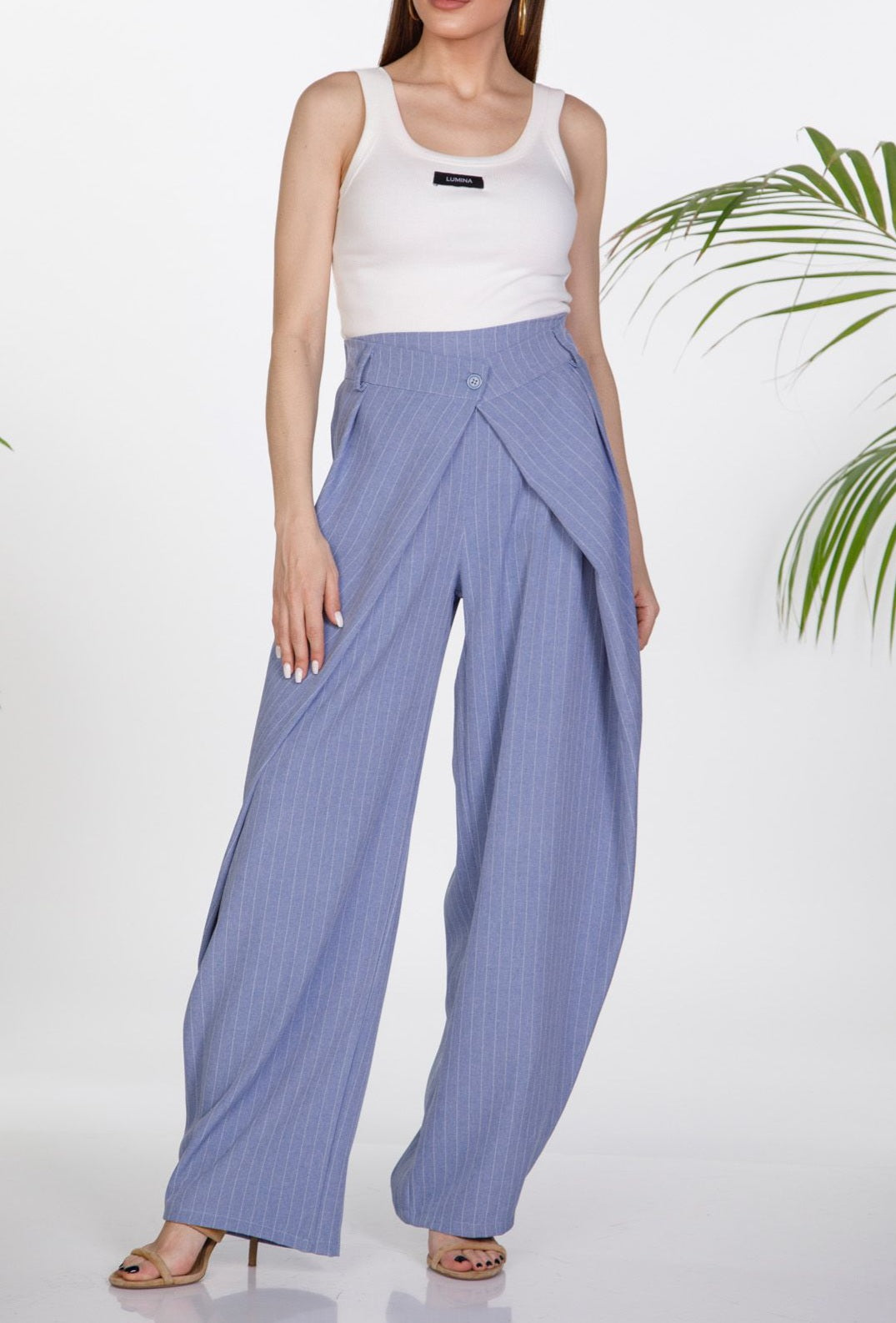 Pantalón doble solapa