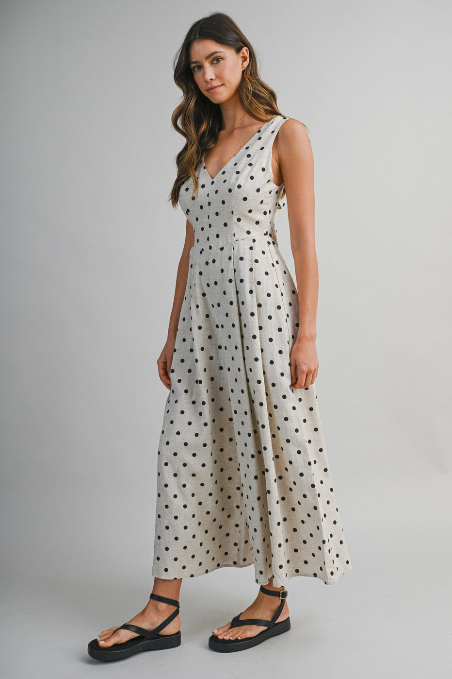 Jumpsuit polka dots