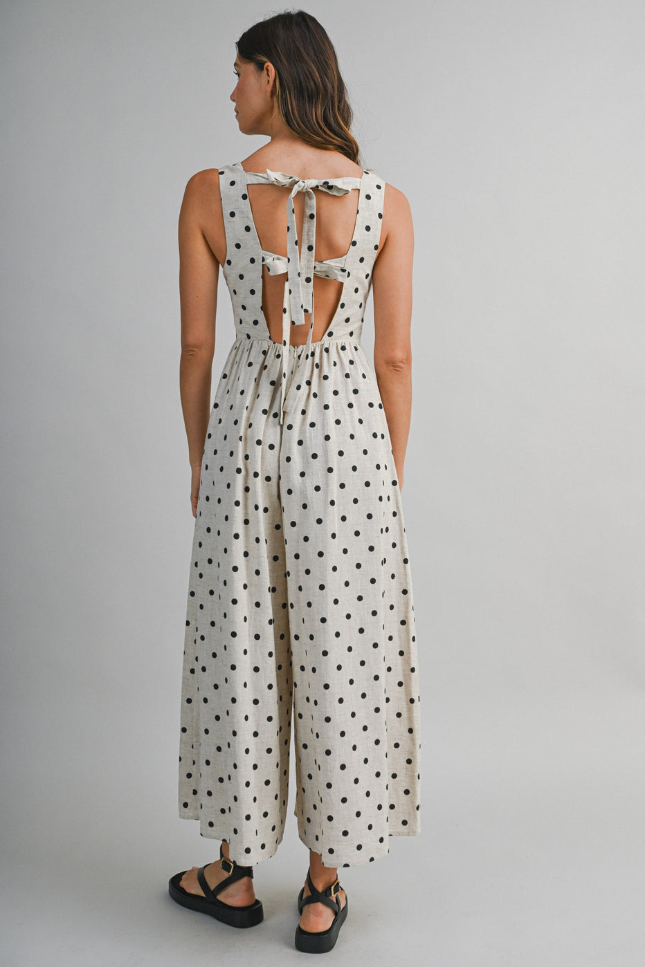 Jumpsuit polka dots