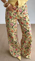 Jeans florales